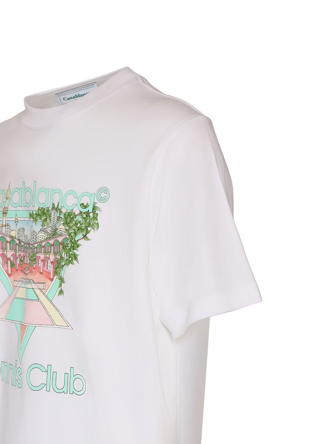Casablanca Tennis Club organic cotton t-shirt