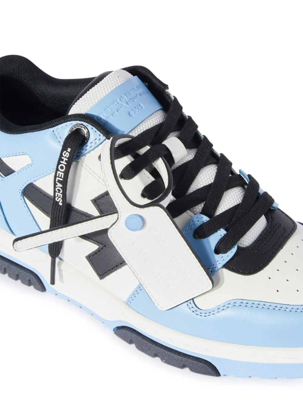 Off-White Out Of Office Leather Sneakers