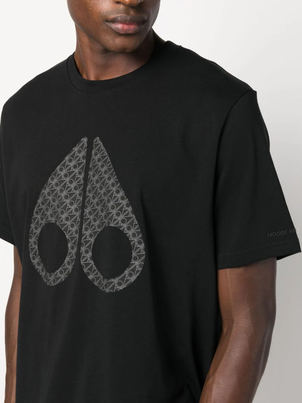 Moose Knuckles Badge Motif T-Shirt