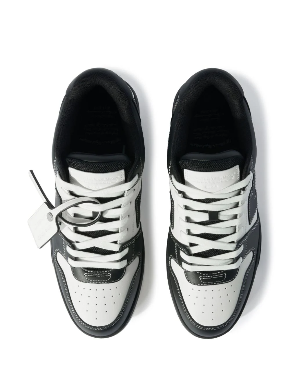 Off-White Logic Out Of Office Leather Sneakers