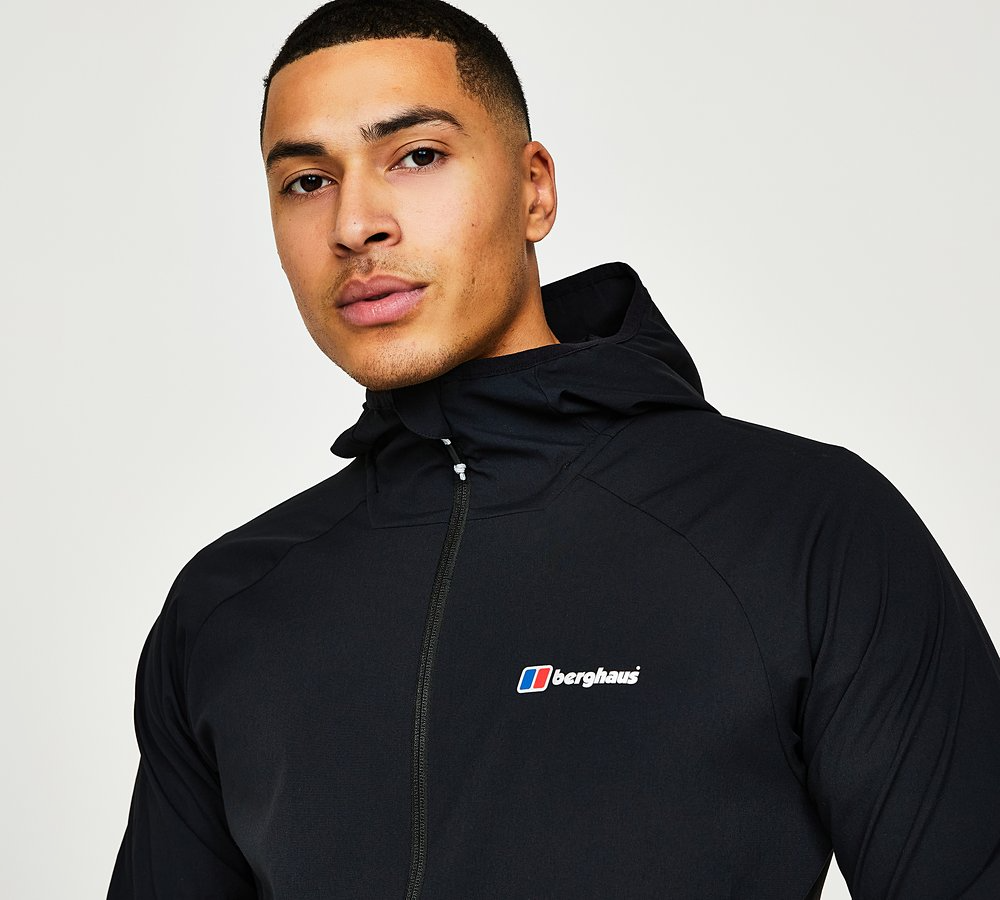 Berghaus Theran Full Zip Jacket Jet Black
