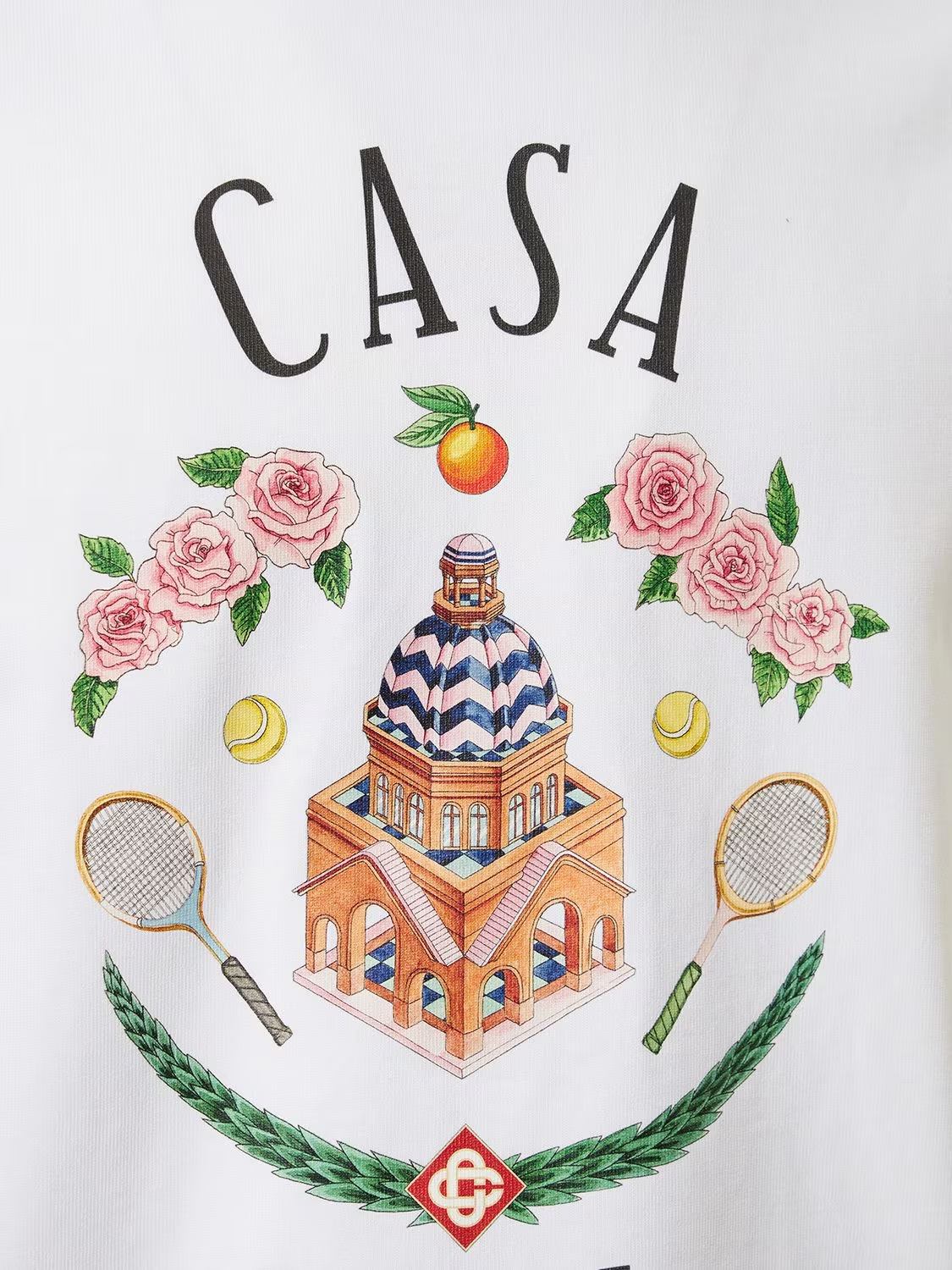 Casablanca Casa Way Organic Cotton T-Shirt