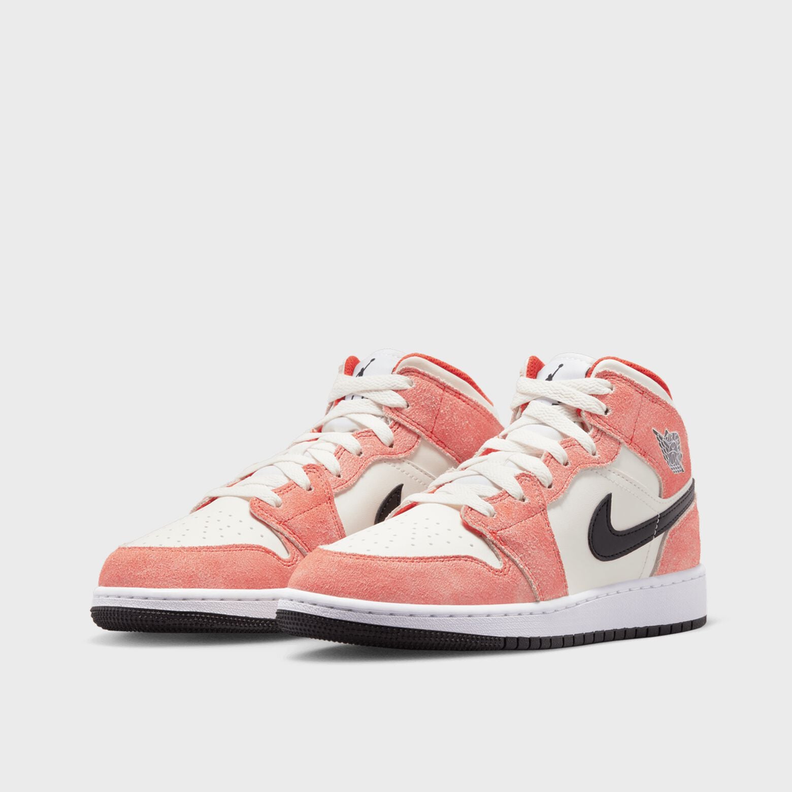 Air jordan 1 Mid SE Team Orange/Sail (GS)