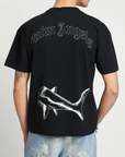 Palm Angels Broken Shark cotton jersey t-shirt