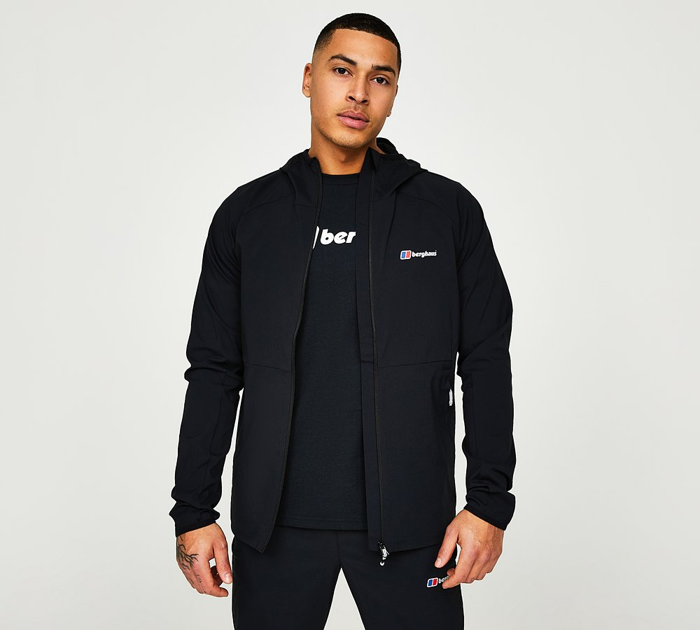 Berghaus Theran Full Zip Jacket Jet Black