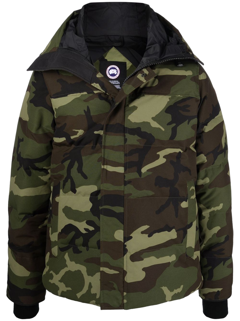 Canada Goose MacMillan Camouflage Print Jacket Green